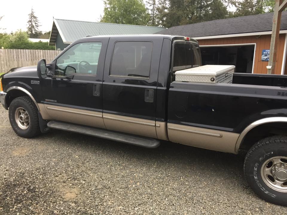 Before picture of work truck